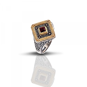 Ring with Swarovski Crystal D286